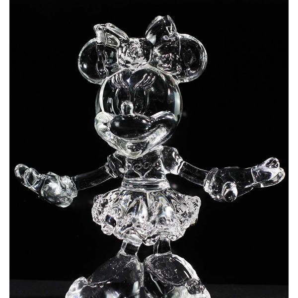 Minnie Mouse Large Glass Figure, by Arribas Glass Collection